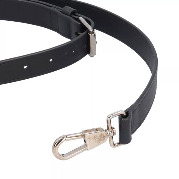 BURBERRY Shoulder Bag PVC leather 2way London Tech LDN logo used - Picture 9 of 12